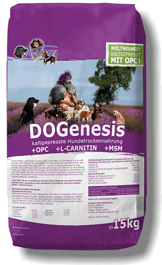 DOGenesis 15kg Trockenfutter für Hunde (Robert Franz)