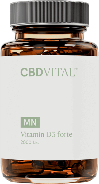 MHD 01/24 CBD-Vital VITAMIN D3 FORTE (60 Kapseln)