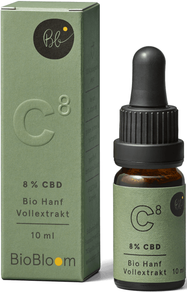 8 % Bio CBD Hanfextrakt Natural EIGHT