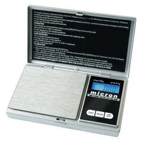 DIPSE Micron Serie Taschenwaage 50 g / 0,01 g
