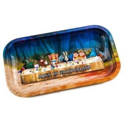 V-SYNDICATE METALL ROLLING TRAY - ALICE DINNER