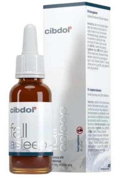 CIBDOL Meladol (FALL ASLEEP) CBD + Melatonin (30 ml) zum Schlafen