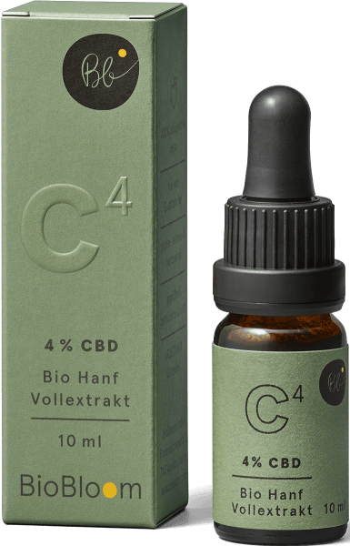 4% Bio CBD Hanfextrakt Natural FOUR