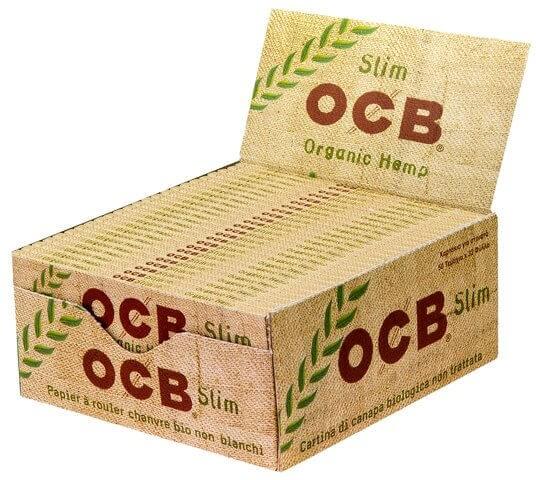 OCB Organic Hemp Slim PAPERS - 50 Stk. à 32 Blatt