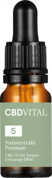 abgel. MHD CBD-Vital CBD-Öl Naturextrakt PREMIUM 5 %