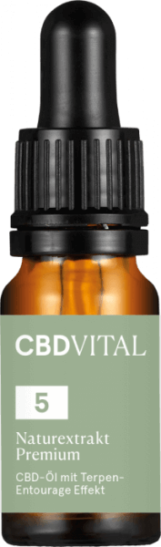 MHD 31.05.2022 - CBD-Vital CBD-Öl Naturextrakt PREMIUM 5 %