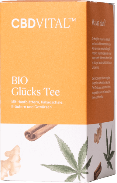 CBD-Vital BIO Glücks Tee (20 Teebeutel)