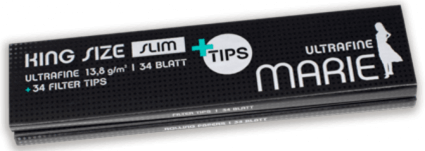 MARIE KS slim ultrafine PAPERS + TIPS