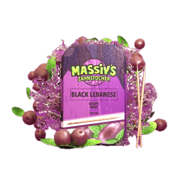 Wunder Zahnstocher Massiv`s Black Lebanese