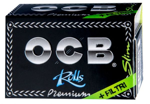 OCB Premium Slim ROLLS (4 m) + TIPS