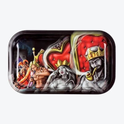 V-SYNDICATE METALL ROLLING TRAY - ROYAL HIGHNESS COURT