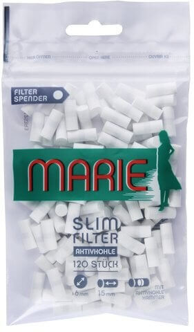 Marie Slim Filter Aktivkohle 6mm 20/120