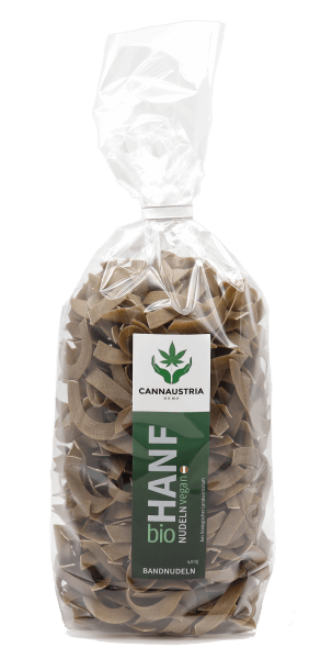 CannAustria Bio Hanf Bandnudeln 400g