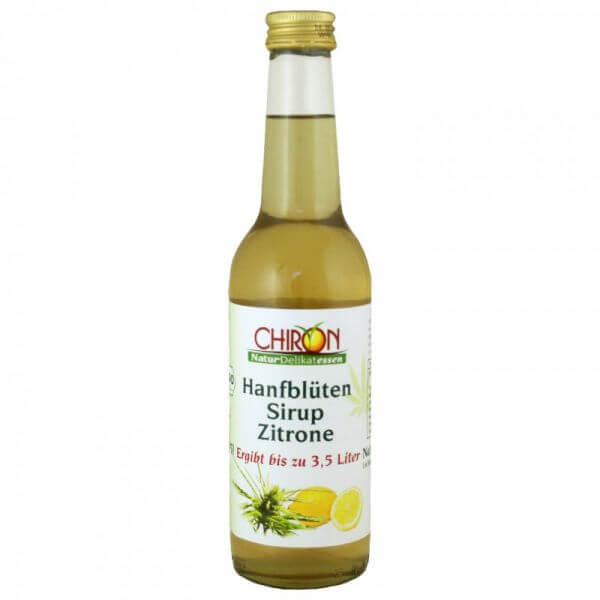 BIO HANFBLÜTENSIRUP ZITRONE