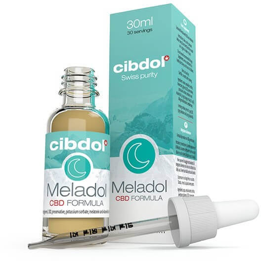 CIBDOL Meladol (FALL ASLEEP) CBD + Melatonin (30 ml) zum Schlafen