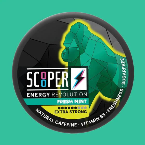 SCOOPER Energy Fresh Mint Extra Strong ●●●●●●