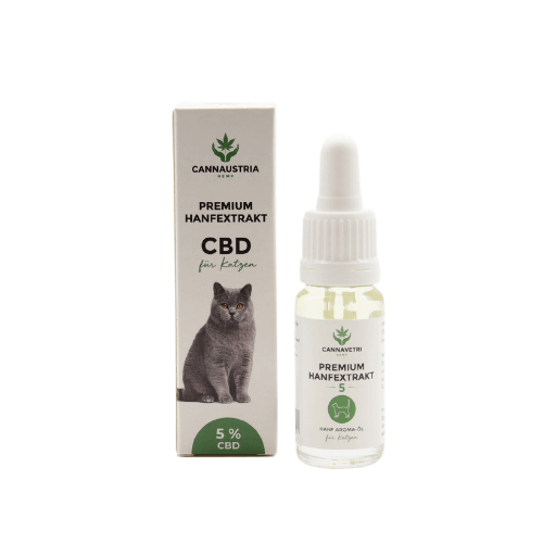 MHD 12.22 CannAustria Premium Hanfextrakt für Katzen 5 %