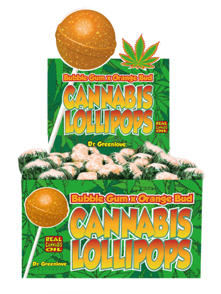 DG Cannabis Lollipops „Orange Bud"