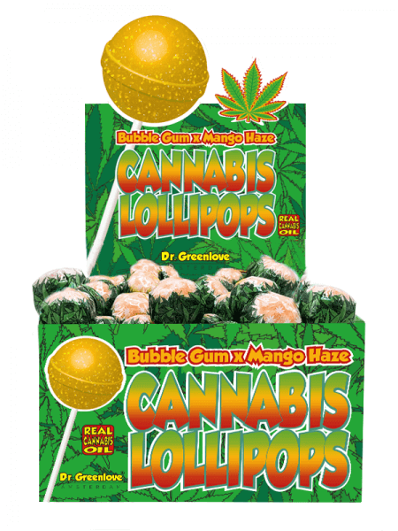 DG Cannabis Lollipops „Mango Haze“