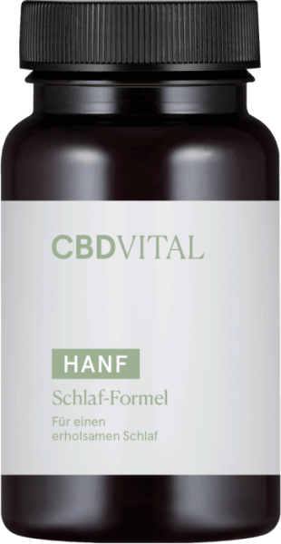 MHD 02.2024 CBD-Vital Hanf Einschlaf-Formel (60 Kapseln)