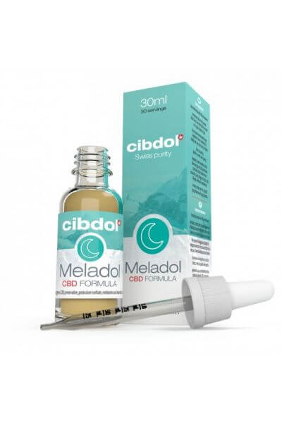 CIBDOL MELADOL CBD + Melatonin (30 ml) zum Schlafen