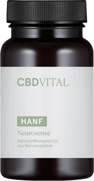 MHD 04.2023 CBD-Vital Hanf Neurosense (60 Kapseln)
