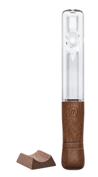 Marley Natural Steamroller Glas & Walnussholz / Pfeife