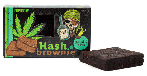 Hash Brownie Cannabis & Rum
