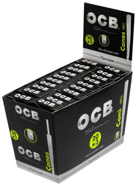 OCB Premium CONES - 20 Stk. à 3 Cones