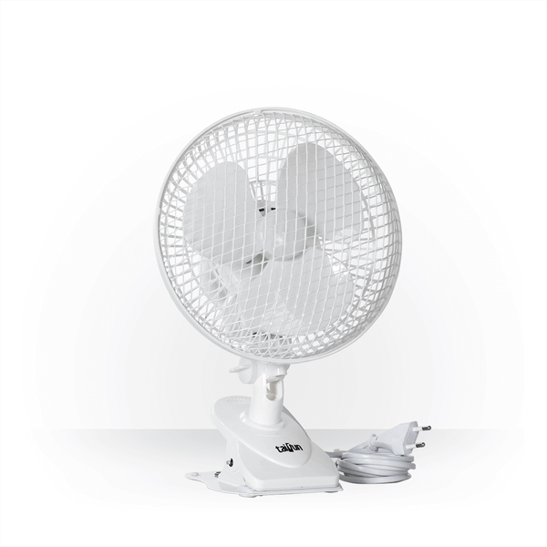 Taifun Clip + Standventilator / 2 Stufen / Ø 18cm / 20W / Schwenkbarar