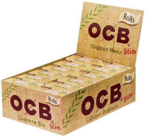 OCB Organic Hemp Slim ROLLS - 24 Stk.