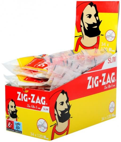 ZIG ZAG Slim Drehfilter 34/120