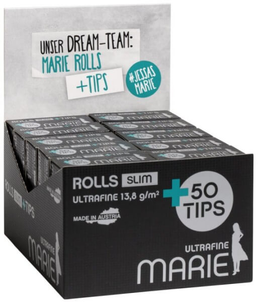 Marie Rolls Slim Ultrafine + Tips 20 Stk