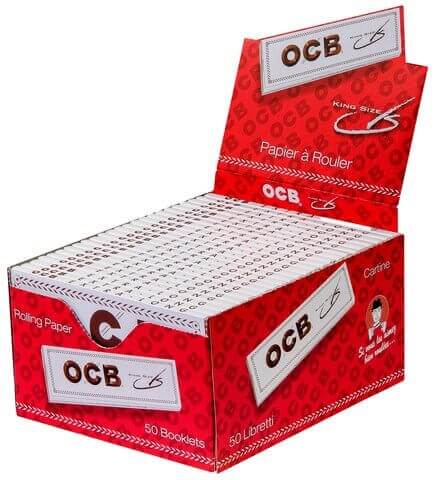 OCB Weiß long 50 Heftchen à 32 Blatt