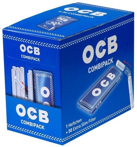 OCB Blau Combipack 20 Pkg