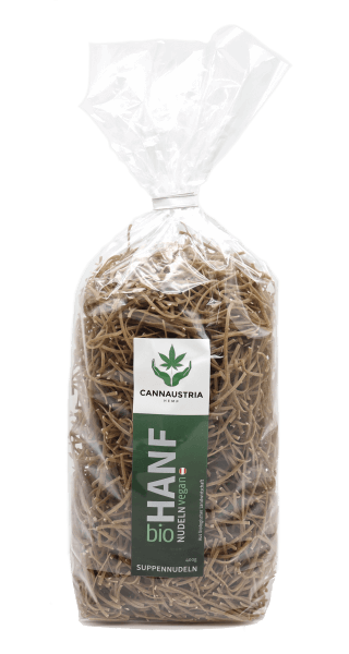 CannAustria Bio Hanf Suppennudeln 400g