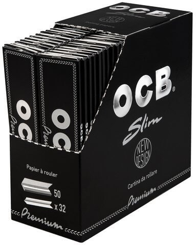OCB Premium Slim PAPERS - 50 Stk. à 32 Blatt
