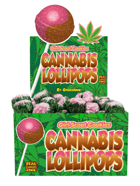 DG Cannabis Lollipops „Girl Scout Cookies"