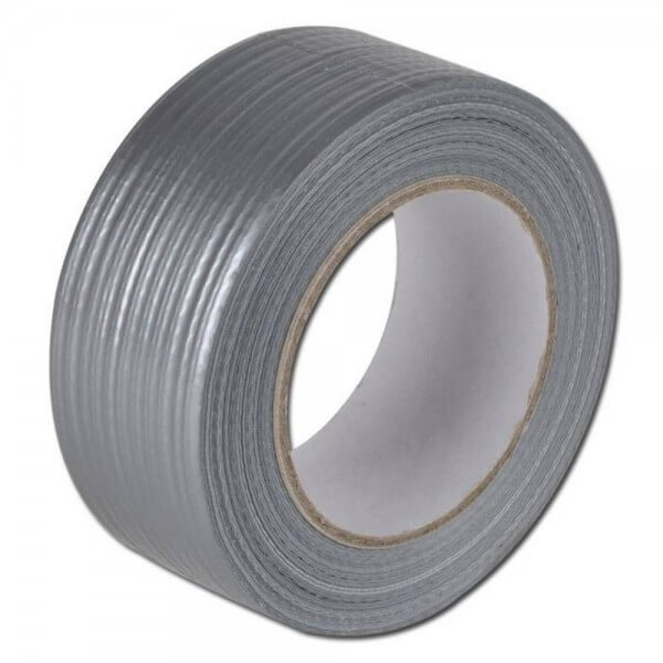 Gewebeklebeband silber 50 mm x 50 m