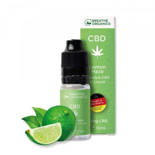 Breathe Organics Premium CBD E-Liquid Lemon Haze