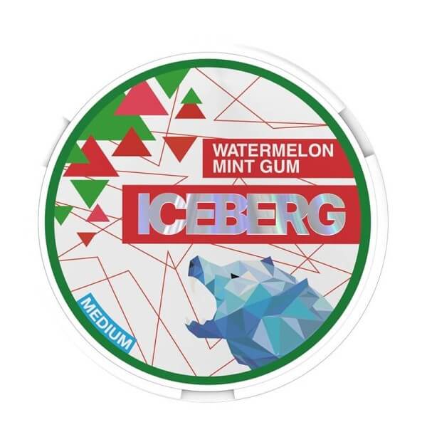 ICEBERG - 20mg/g Nicotine Pouches - Watermelon Mint Gum VE10