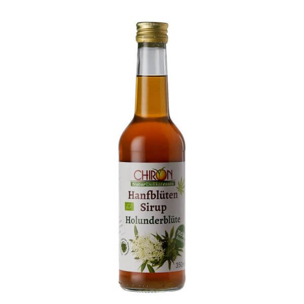 BIO HANFBLÜTENSIRUP HOLUNDER +X+