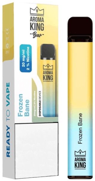 Aroma King Einweg-E-Shisha FROZEN BANE Nikotinsalz 20mg