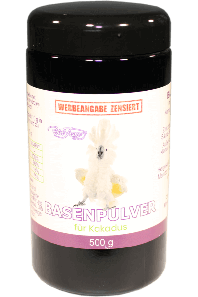Basenpulver 500g im Mironglas (Robert Franz)